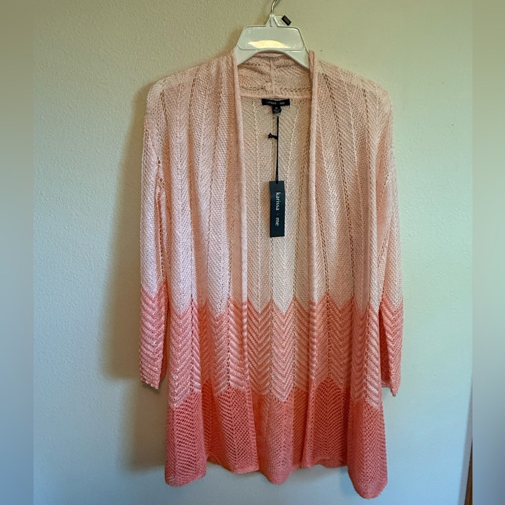 Peach and Orange Women's Shawl